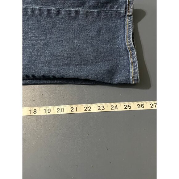 Lands End Womens Petite Bootcut Leg Jeans Fit 2 Size 6 Denim Cowgirl Western Ro - Picture 11 of 13